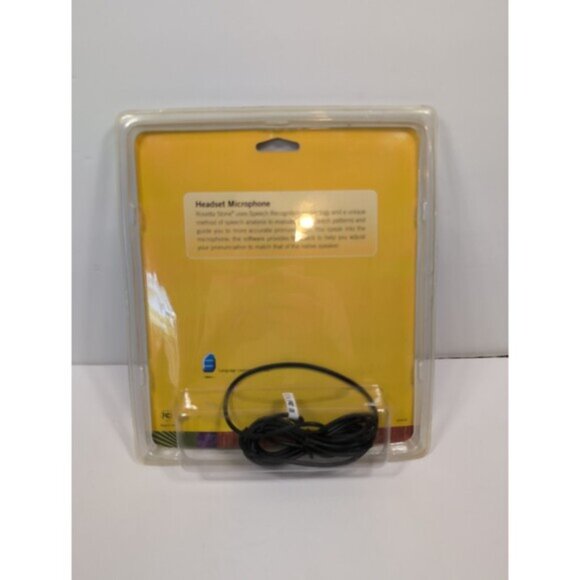 Rosetta Stone Headset Microphone USB For Language Learning Software New Sealed - Picture 3 of 4